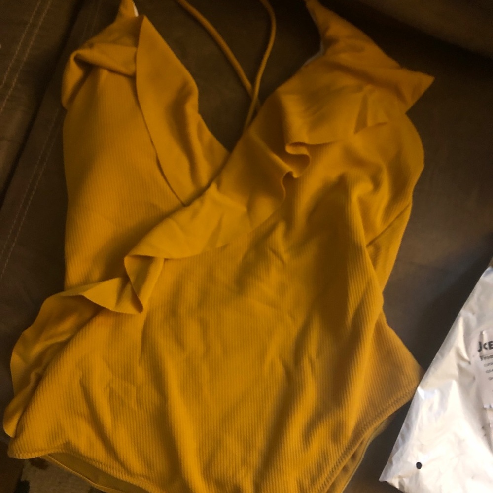 Yellow one piece